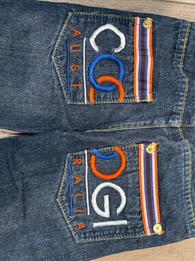COOGI Australia Embroidered Jeans Boys 6 Y2K